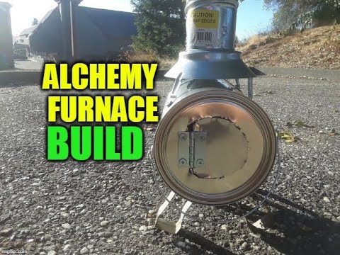 Alchemy Furnace Build YouTube Video how to make an alchemical furnace