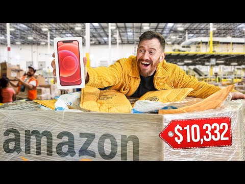 I Bought $10,332 Worth of UNOPENED Amazon Packages and found this.. (IPHONE & SAMSUNG GALAXY)