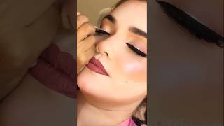 Rose Gold Cut Crease ✨ | Soft Party Glam #bridalmakeup #makeup