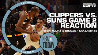 Takeaways from the Suns' Game 2 win over the Clippers | NBA Today