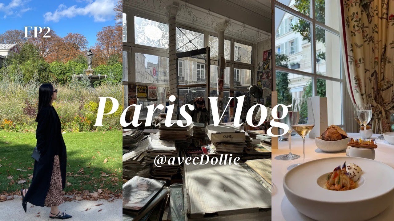Paris Vlog: Birthday Newspaper at La Galcante, Lunch at Epicure, Marais City Walk & Fruit Haul