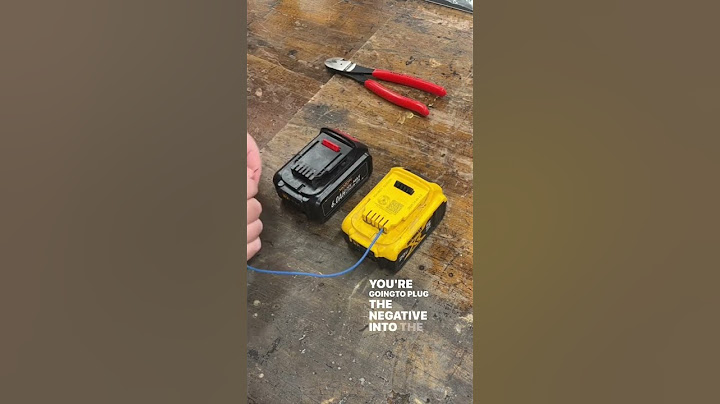 Fixing a dead battery that won’t charge #shoptips #shophacks #batteries #batteryhacks
