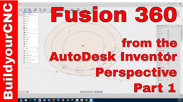 How to use Fusion360 from the Perspective of an AutoDesk Inventor User Part 1