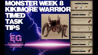 Monster Week 8 - Kikimore Warriors Timed Tasks Tips | Guide Gameplay | The Witcher Monster Slayer