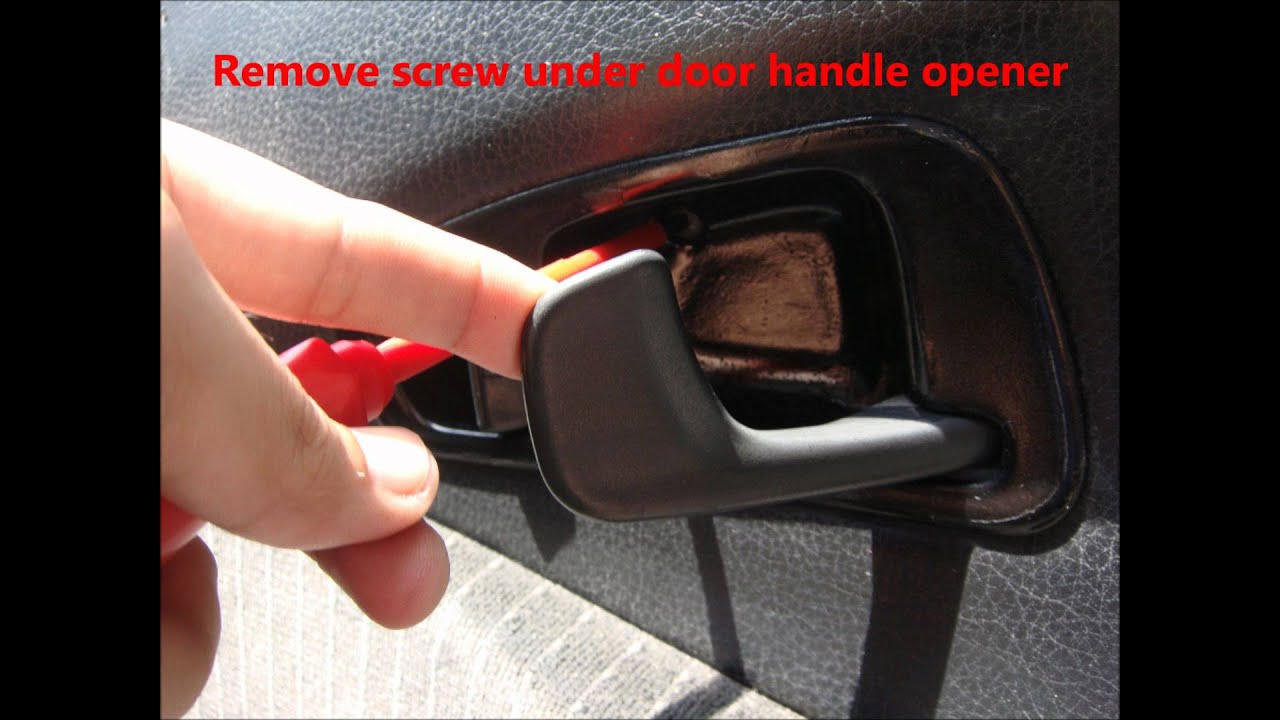 How to remove 9295 Civic EG Door Panel YouTube