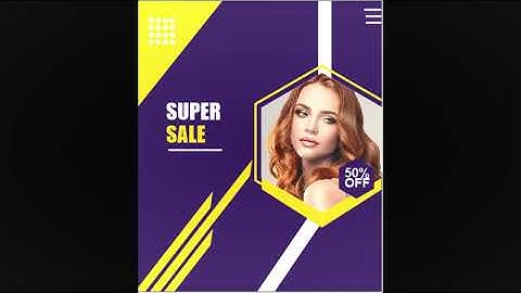 Banner Design Tutorial in Corel DRAW x7 || Social media post || Brochure design || Ghouri Graphics