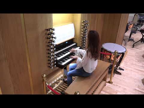 '卷珠帘 '(Pearl-decorated Curtain Rolled Up) for Organ  by Xiaoting Chang