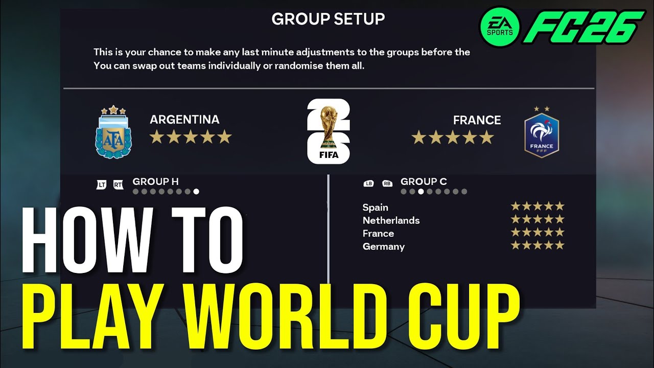 Как играть в чемпионат мира в EA FC 26 (ЛЕГКИЙ)