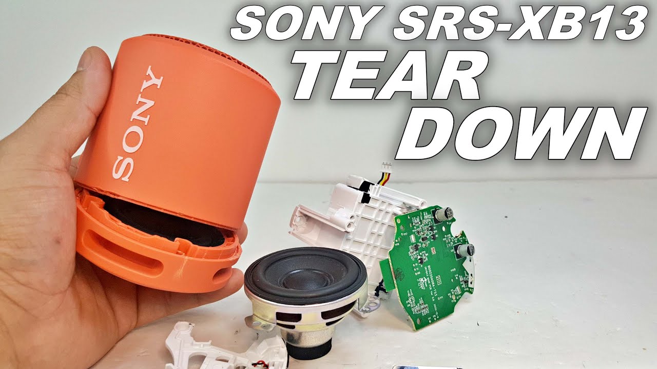 SONY SRS-XB13 COMPLETE TEARDOWN !!! 