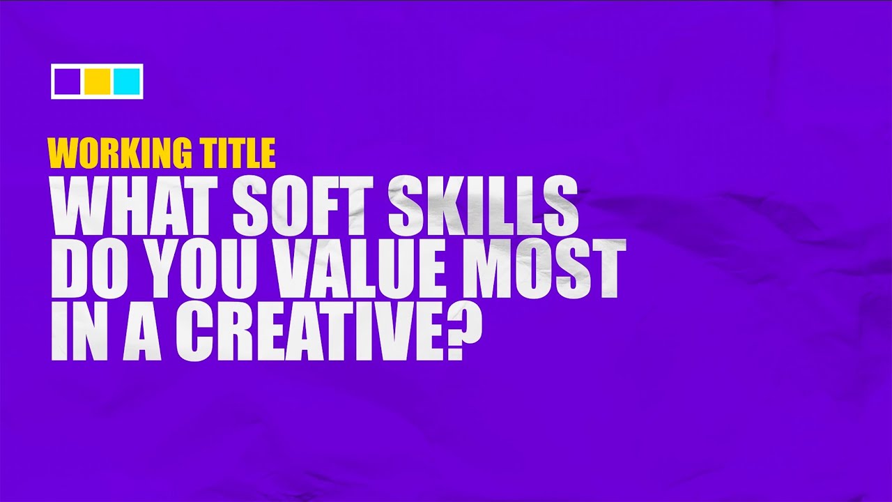 Soft Skills every creative should have to succeed - YouTube