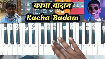 Kacha Badam | काचा बादाम | Bhuban | RonE | Piano | Casio | Keyboard | Notes | Tutorial | Cover
