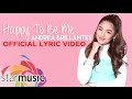 download Happy To Be Me - Andrea Brillantes (Lyrics) - ABS-CBN Star Music download Happy To Be Me - Andrea Brillantes (Lyrics) - ABS-CBN Star Music