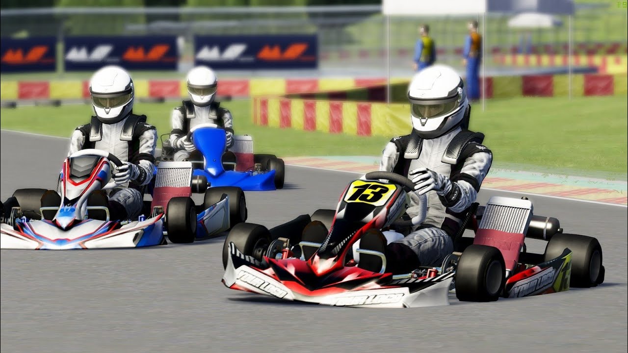 Assetto Corsa Kart At Mini SpaFrancorchamps YouTube