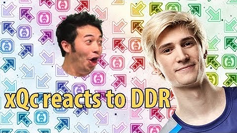 Pro Overwatch player xQc reacts to DDR