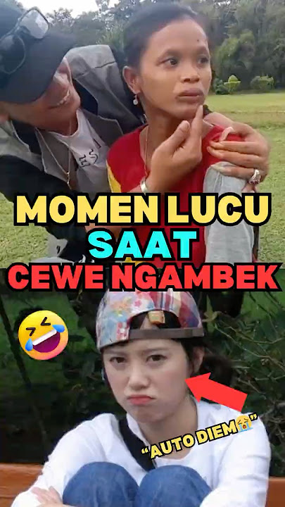 Inilah 3 Momen Lucu Cewe Saat Ngambek #shorts