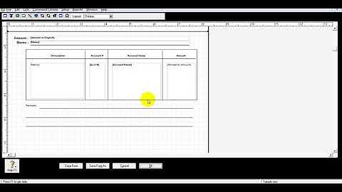 MYOB Premier v13   How to customize Check Voucher (captions available)