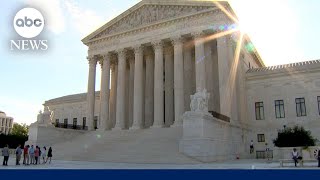 Supreme Court temporarily preserves FDA abortion pill rules | ABCNL
