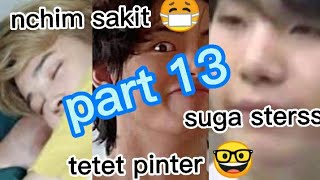 drama bts 💜 nchim 😷sakit kookie lucu 😂