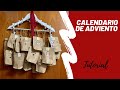 Calendario de adviento castellano.