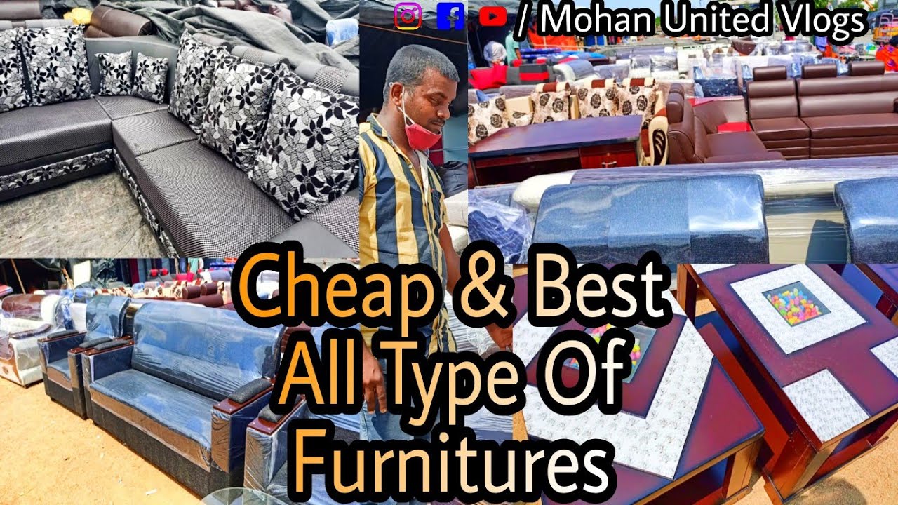 Cheap and best all type of furniture's at Miyapur, Hyderabad YouTube