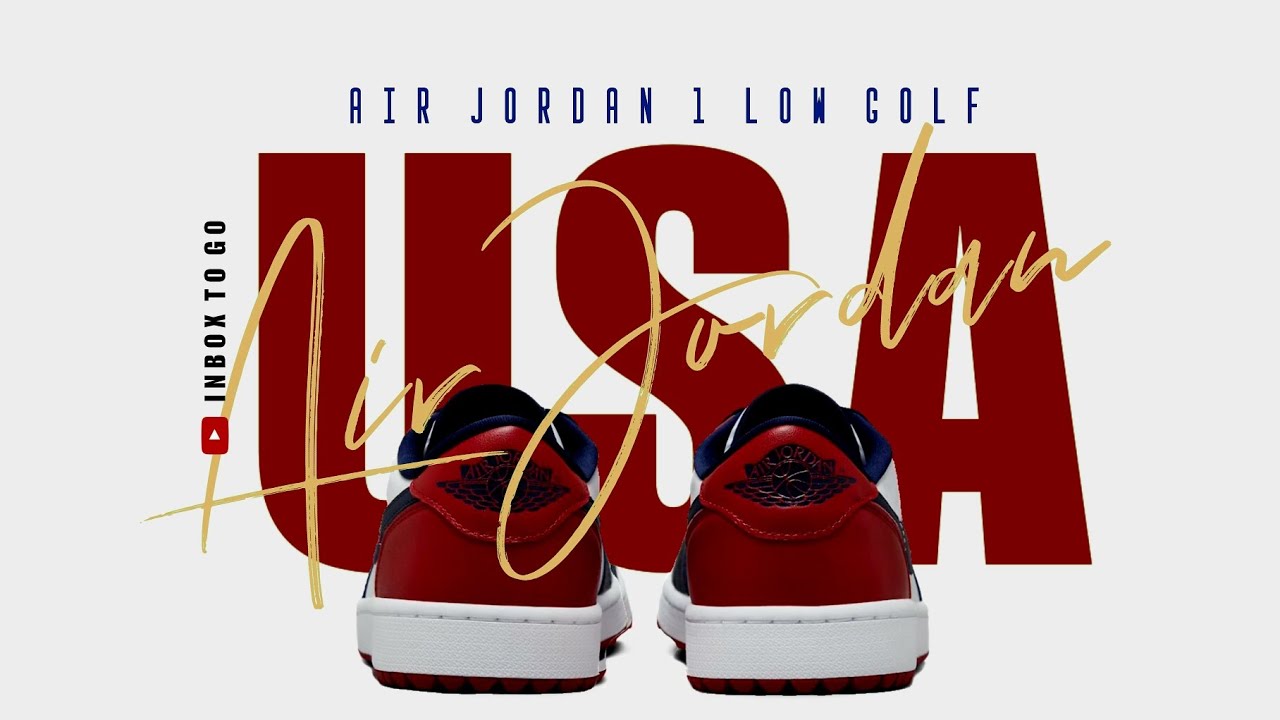 Air Jordan 1 Low Golf USA 2024 + Price - YouTube