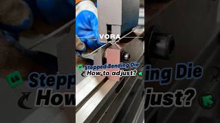 Stepped Bending Die.VORA TOOLING-MAKE BENDING EASIER. #pressbraketooling #bendingtool #cnc