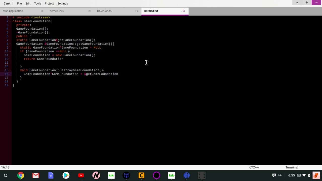 C++ FPS game(scripting) - YouTube