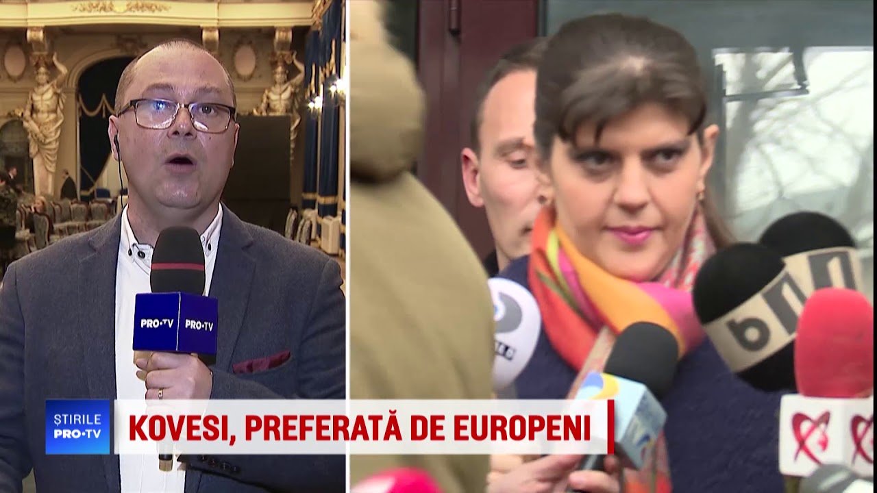 Victorie pentru Kovesi în Comisia LIBE pro tv en vivo