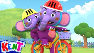 Riding My Bike | Vehicle Songs For Kids by @KENTTHEELEPHANT on Nursery Rhyme Street