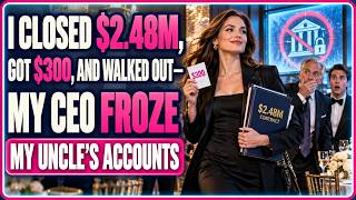 Full I Closed $2.48M, Got $300, and Walked Out—My CEO Froze My Uncle’s Accounts #CorporateRevenge Update