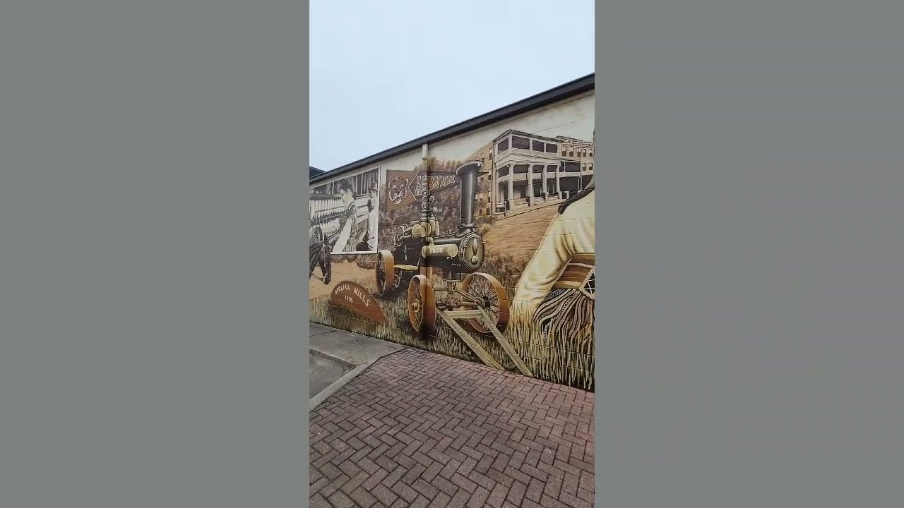East Alabama Museum Mural in Opelika