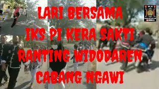 lari bersama IKS PI KERA SAKTI kec widodaren ngawi // SEPUTAR KERA SAKTI 1980