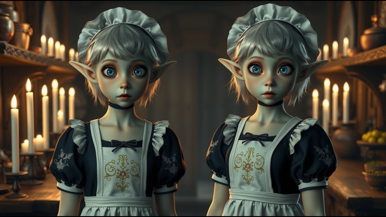 Alien-Dienstmädchen überraschten mich nachts – schockiert über meine Nacktheit