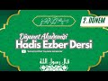 2. DÖNEM ADAY DİN GÖREVLİLERİ HADİS EZBERİ DERSİ | HADİS SESLENDİRMESİ 1. DÖNEM (16-20. HADİSLER)