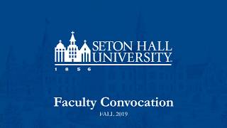 Faculty Convocation 2019