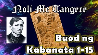 Noli Me Tangere- Buod ng Kabanata 1-15