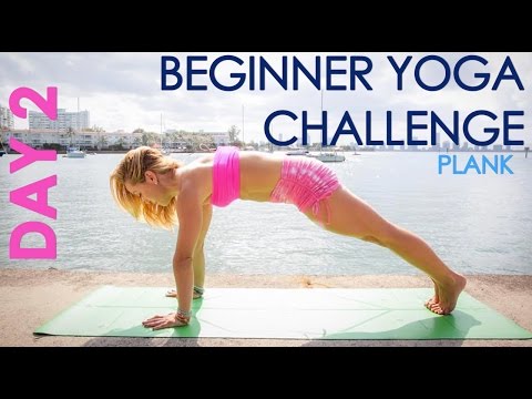 Day 2 Beginner Yoga Challenge: Plank