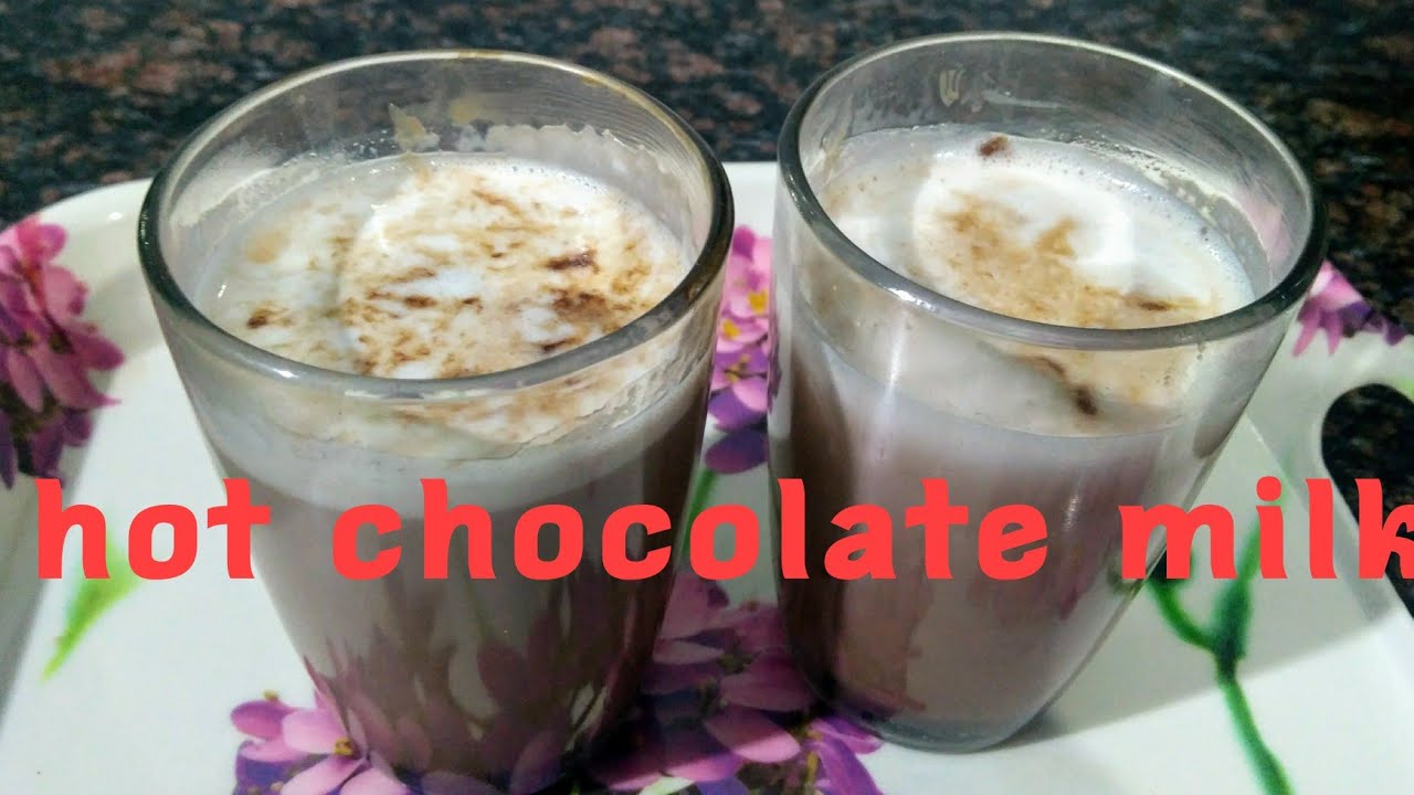 सर्दियों के मौसम में घर पर बनाइए गरमगरम चॉकलेट मिल्क/hot chocolate