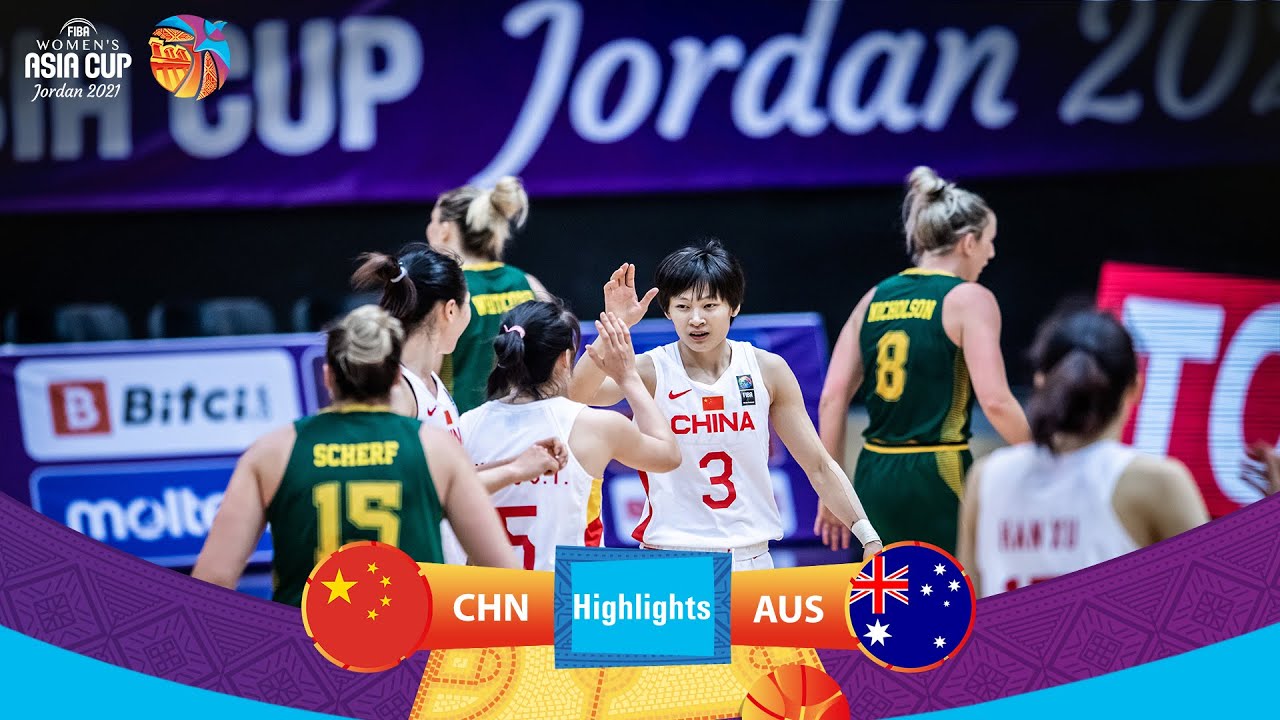 China Australia Highlights FIBA Women