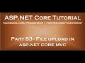 File upload in asp net core mvc