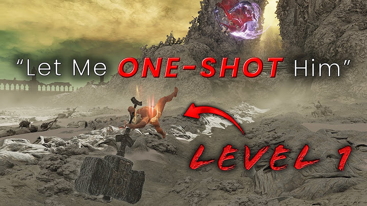 One Shotting the Elden Ring DLC at LEVEL 1☢️