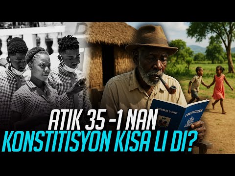 Leta Dwe Garanti Dwa Tout Moun Genyen Pou Jwen Bon Jan Edikasyon / TATIANA CASSEUS