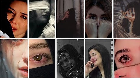 💔sad dp | broken heart girl black dpz🥺sad girl dp😭alone girl dp photo| miss you pose 