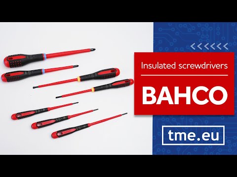 ERGO VDE Insulated Screwdriver Set BAHCO BE9888S UNBOXING