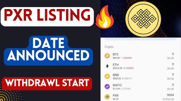 Good News .. PXR Listing Date Announced 😍 | PXR Withdrawal Start | Latest Update