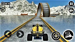 Impossible Formula Car Stunt Racing Tracks-Best Android Gameplay HD #18 screenshot 4