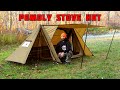 Pomoly Stove Hut Hot Tent Prototype