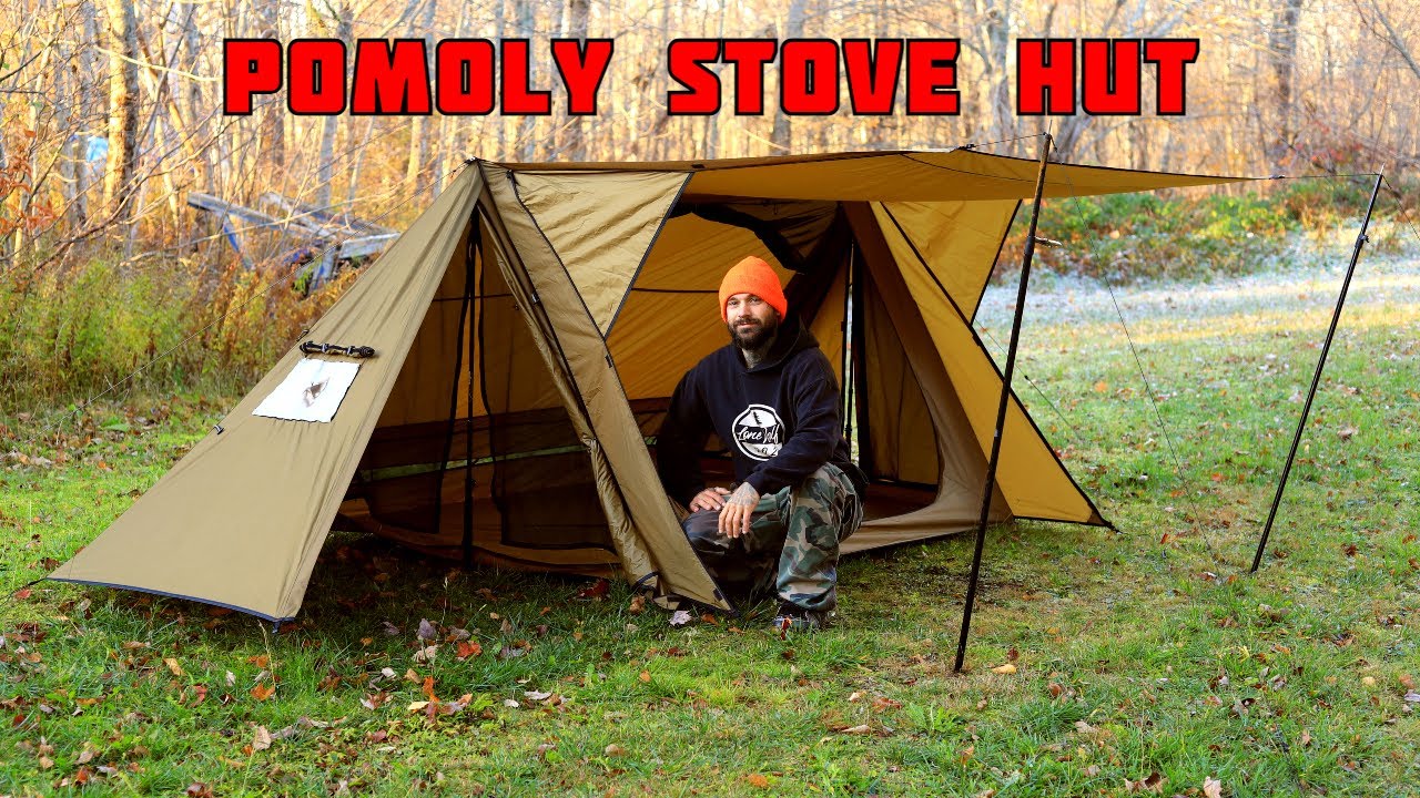 Pomoly Stove Hut Hot Tent - Camping Tips Daily.