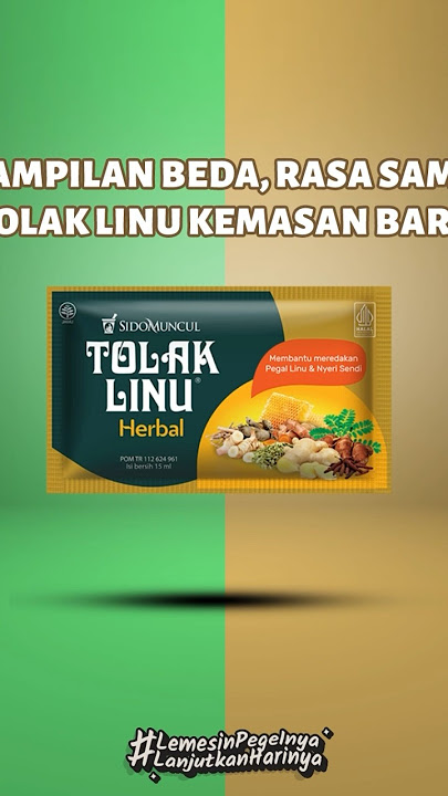Sob, ini dia kemasan baru Tolak Linu. Rasanya juga masih sama, khasiatnya apa lagi