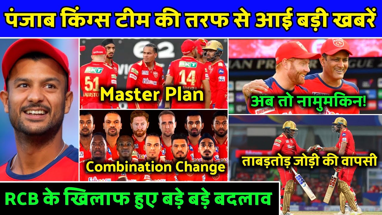 IPL2022- Big Updates On Punjab Kings | PBKS News | Punjab Kings News | Cricket With Raghu | IPL News